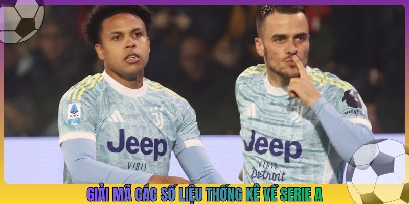 Giải mã các số liệu thống kê về Serie A
