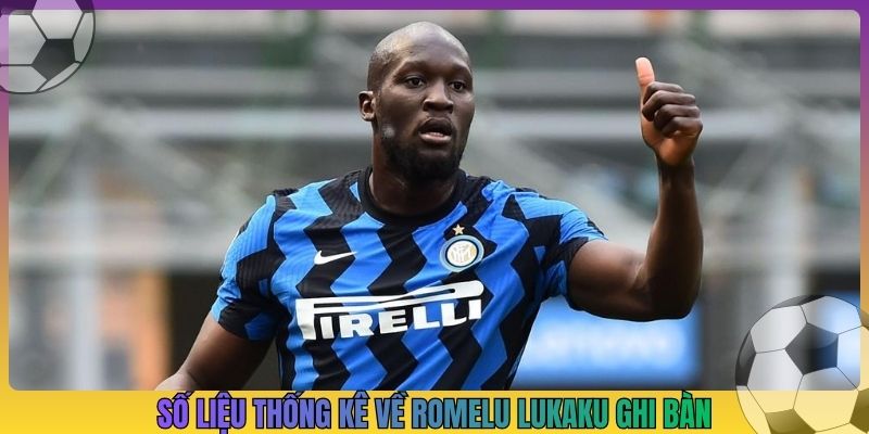 Số liệu thống kê về Romelu Lukaku ghi bàn